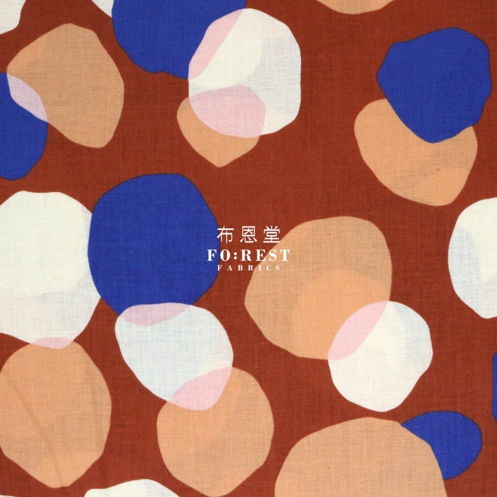 cotton - Stone Dot fabric - FO:REST Fabric 布恩堂Liberty fabrictana lawnjapanese fabricykk zipper