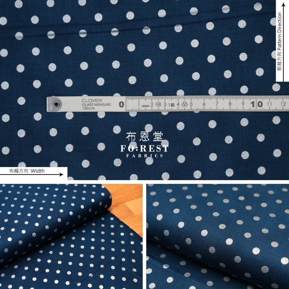 cotton - Submarine adventure fabric Navy - FO:REST Fabric 布恩堂Liberty fabrictana lawnjapanese fabricykk zipper