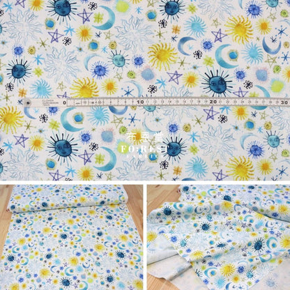 cotton - SUN & MOOON fabric - FO:REST Fabric 布恩堂Liberty fabrictana lawnjapanese fabricykk zipper