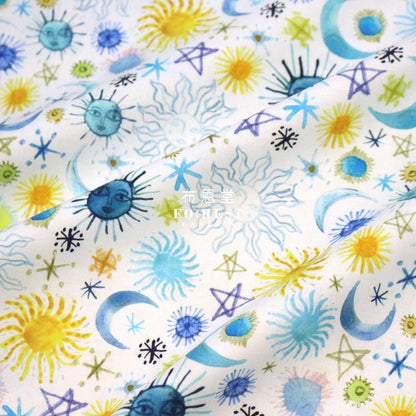 cotton - SUN & MOOON fabric - FO:REST Fabric 布恩堂Liberty fabrictana lawnjapanese fabricykk zipper