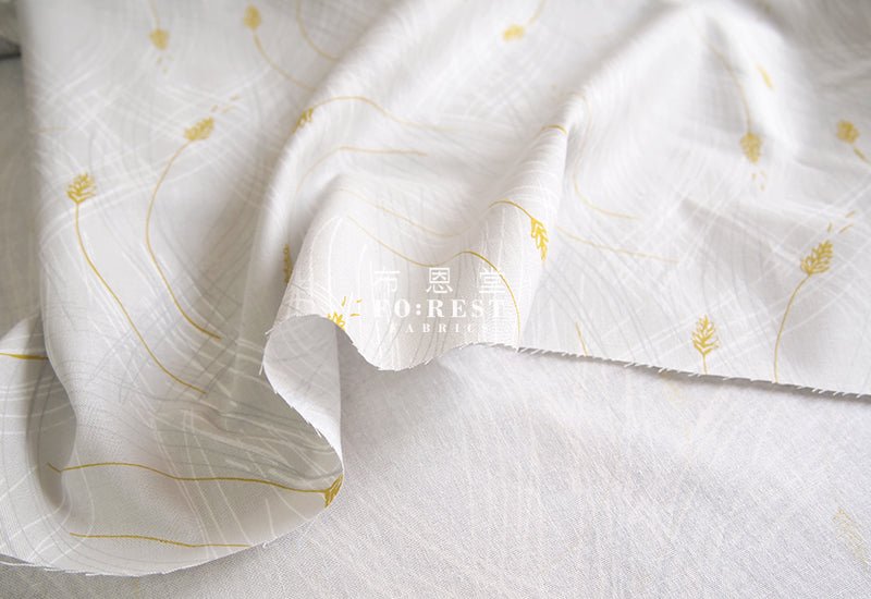 cotton - Timothy grass gray - FO:REST Fabric 布恩堂Liberty fabrictana lawnjapanese fabricykk zipper