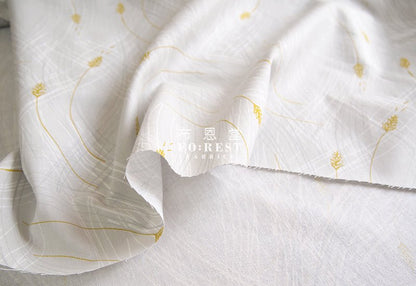 cotton - Timothy grass gray - FO:REST Fabric 布恩堂Liberty fabrictana lawnjapanese fabricykk zipper