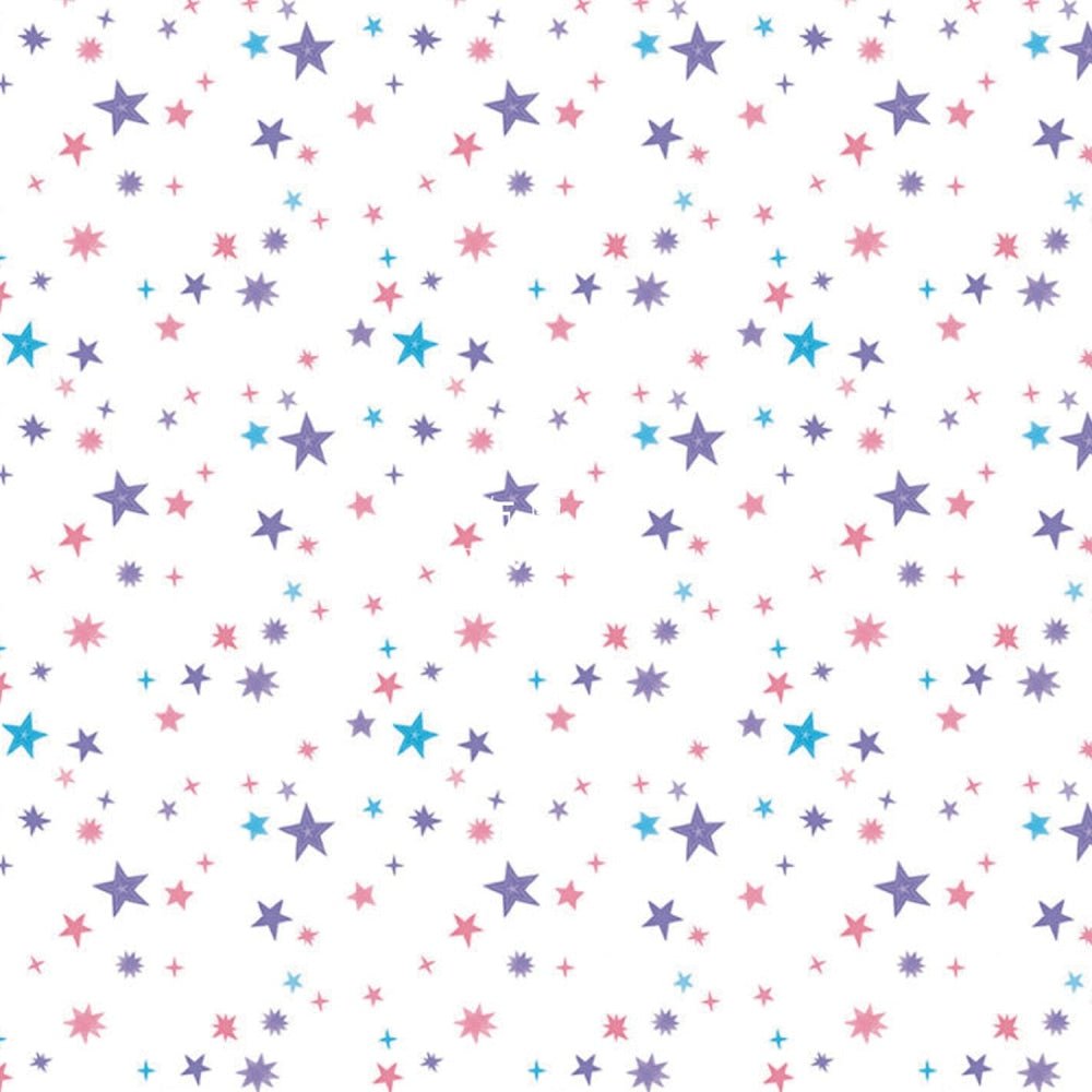 Cotton - Uni the Unicorn Star fabric LT.Pink - FO:REST Fabric 布恩堂Liberty fabrictana lawnjapanese fabricykk zipper
