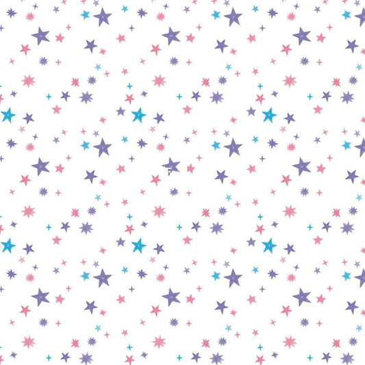 Cotton - Uni the Unicorn Star fabric LT.Pink - FO:REST Fabric 布恩堂Liberty fabrictana lawnjapanese fabricykk zipper