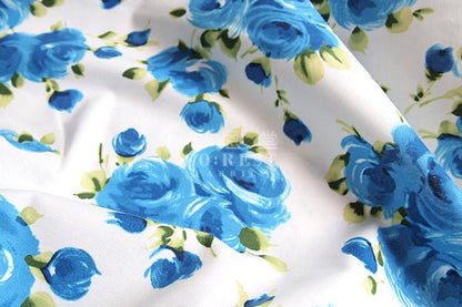 cotton - VALENTINA Rose fabric - FO:REST Fabric 布恩堂Liberty fabrictana lawnjapanese fabricykk zipper
