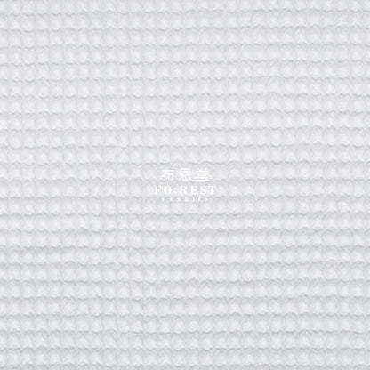 cotton - Waffle fabric White - FO:REST Fabric 布恩堂Liberty fabrictana lawnjapanese fabricykk zipper