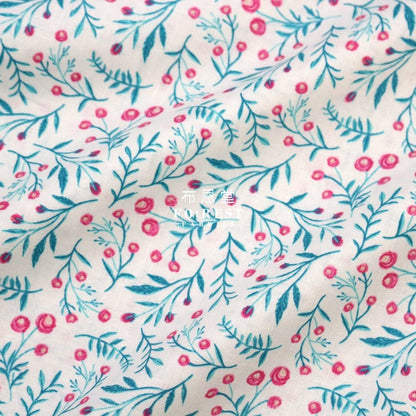 cotton - Wild Springs fabric Pear - FO:REST Fabric 布恩堂Liberty fabrictana lawnjapanese fabricykk zipper