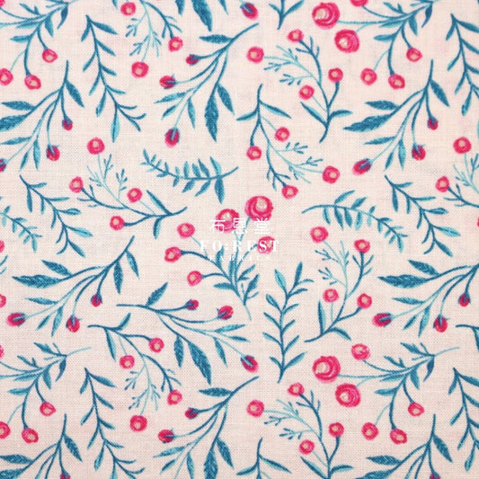 cotton - Wild Springs fabric Pink - FO:REST Fabric 布恩堂Liberty fabrictana lawnjapanese fabricykk zipper