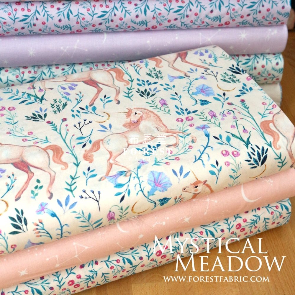 cotton - Wild Springs fabric Pink - FO:REST Fabric 布恩堂Liberty fabrictana lawnjapanese fabricykk zipper