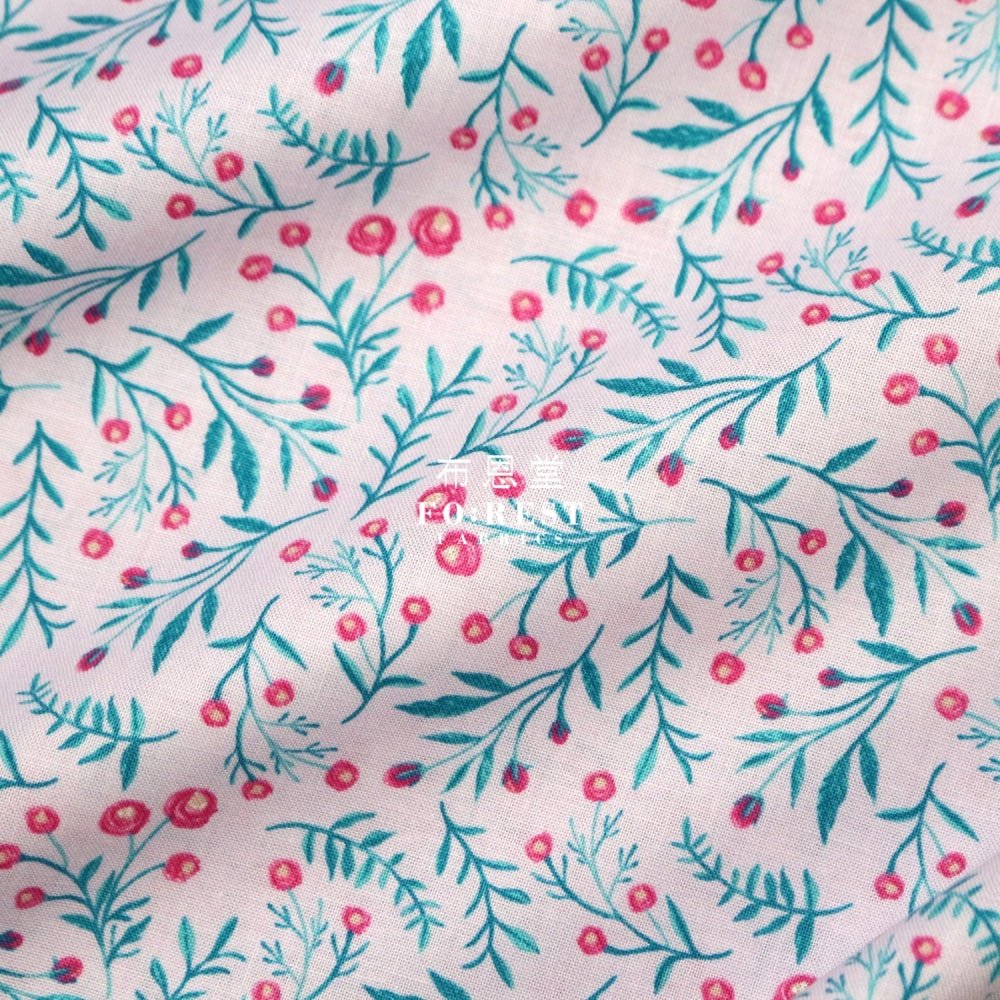 cotton - Wild Springs fabric Purple - FO:REST Fabric 布恩堂Liberty fabrictana lawnjapanese fabricykk zipper