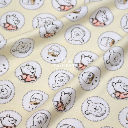 cotton - Winnie the Pooh Family fabric (member) - FO:REST Fabric 布恩堂Liberty fabrictana lawnjapanese fabricykk zipper
