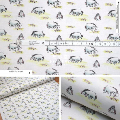 cotton - Winnie the Pooh Family fabric (member) - FO:REST Fabric 布恩堂Liberty fabrictana lawnjapanese fabricykk zipper