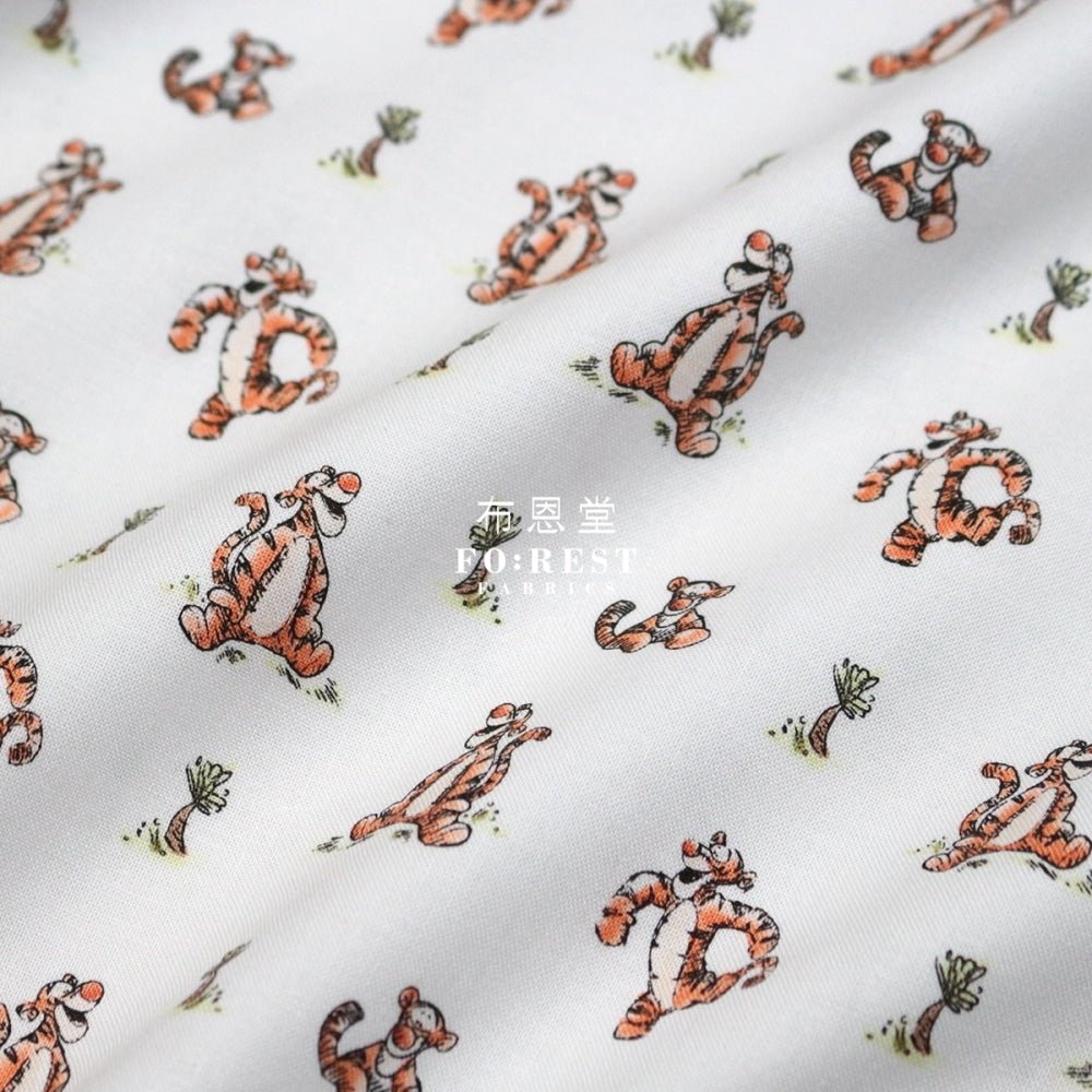 cotton - Winnie the Pooh Family fabric (member) - FO:REST Fabric 布恩堂Liberty fabrictana lawnjapanese fabricykk zipper