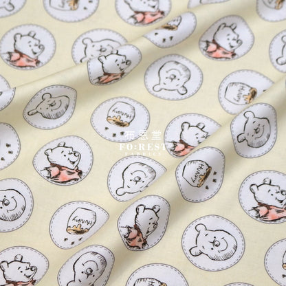 Cotton - Winnin The Pooh Family Fabric (Member) Tag