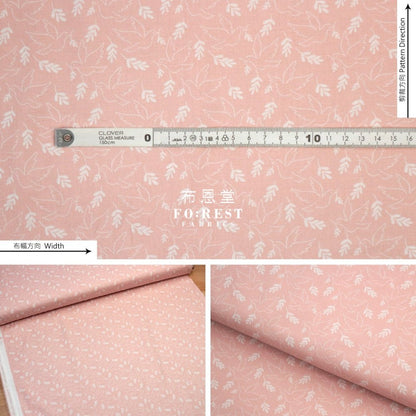 cotton - Wonderful World Giving Peace fabric Pink - FO:REST Fabric 布恩堂Liberty fabrictana lawnjapanese fabricykk zipper