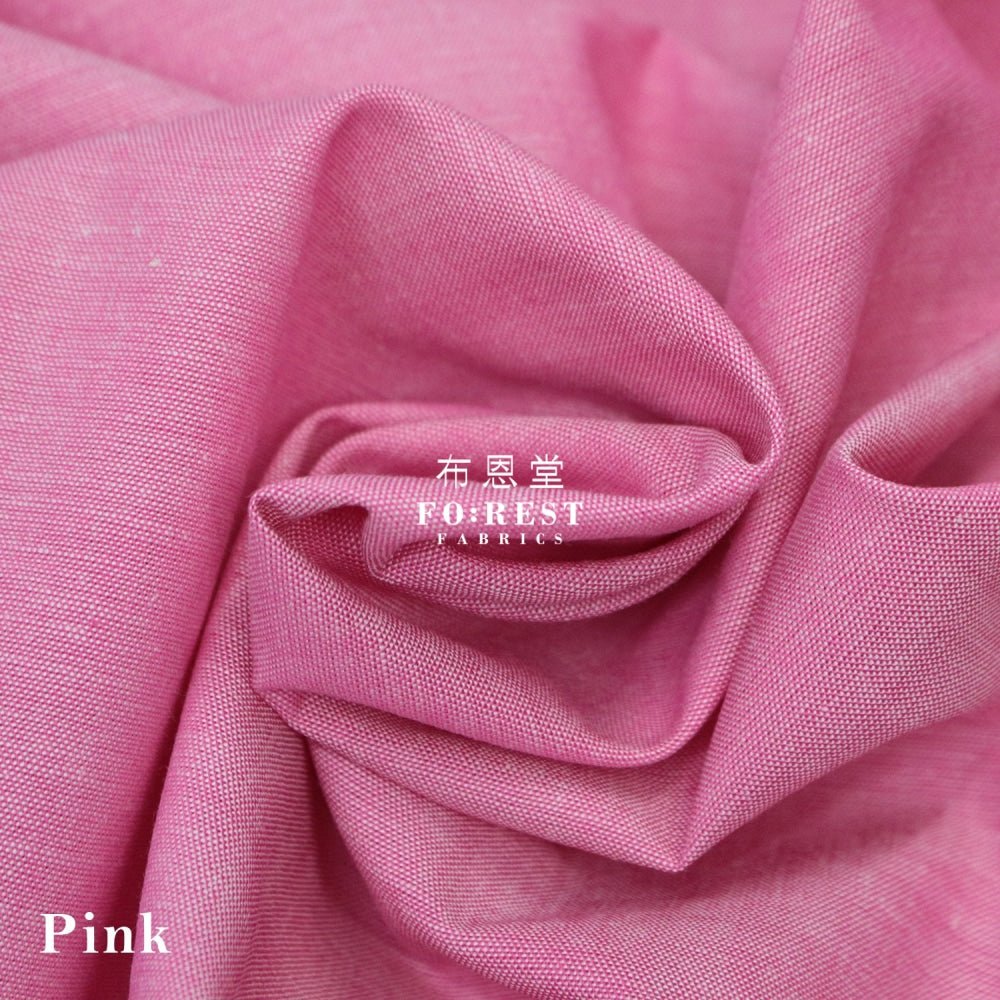 cotton yarn dyed - solid fabric 先染 - FO:REST Fabric 布恩堂Liberty fabrictana lawnjapanese fabricykk zipper
