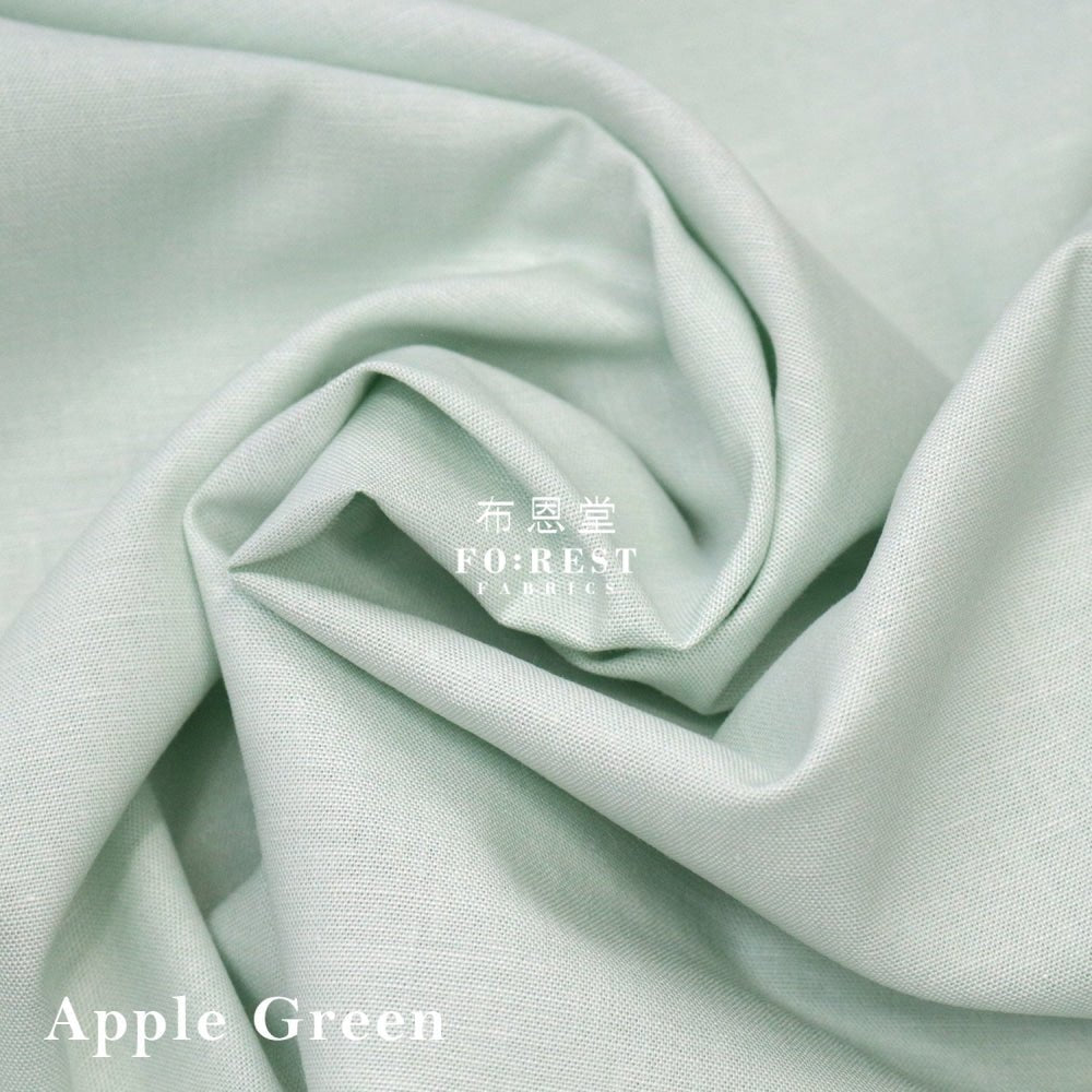 cotton yarn dyed - solid fabric 先染 - FO:REST Fabric 布恩堂Liberty fabrictana lawnjapanese fabricykk zipper