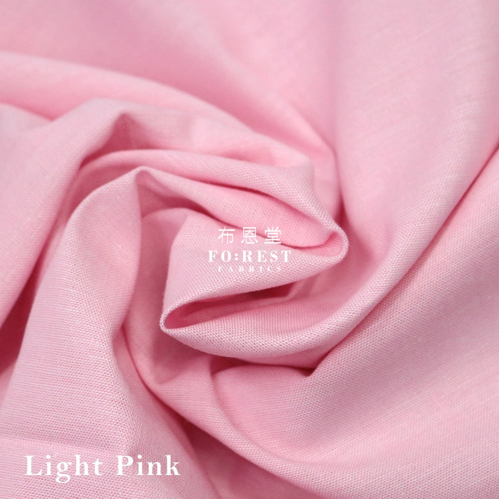 Cotton Yarn Dyed - Solid Fabric Light Pink