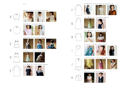 Craft Books - nani IRO children's clothes - FO:REST Fabric 布恩堂Liberty fabrictana lawnjapanese fabricykk zipper