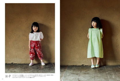 Craft Books - nani IRO children's clothes - FO:REST Fabric 布恩堂Liberty fabrictana lawnjapanese fabricykk zipper