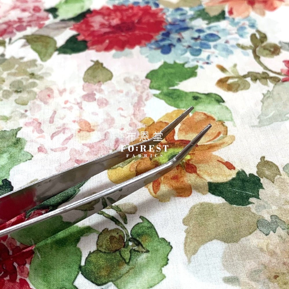 Craft Tweezers Curved Tip 車縫攝 鉗 - FO:REST Fabric 布恩堂Liberty fabrictana lawnjapanese fabricykk zipper