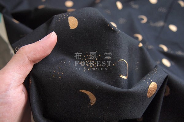 C+S - cotton - Moon Phase fabric - FO:REST Fabric 布恩堂Liberty fabrictana lawnjapanese fabricykk zipper
