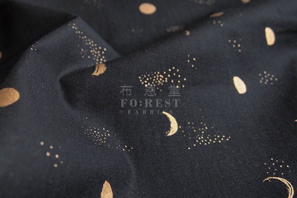C+S - cotton - Moon Phase fabric - FO:REST Fabric 布恩堂Liberty fabrictana lawnjapanese fabricykk zipper
