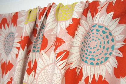 C+S - Linen Canvas - Sunflowers fabric - FO:REST Fabric 布恩堂Liberty fabrictana lawnjapanese fabricykk zipper