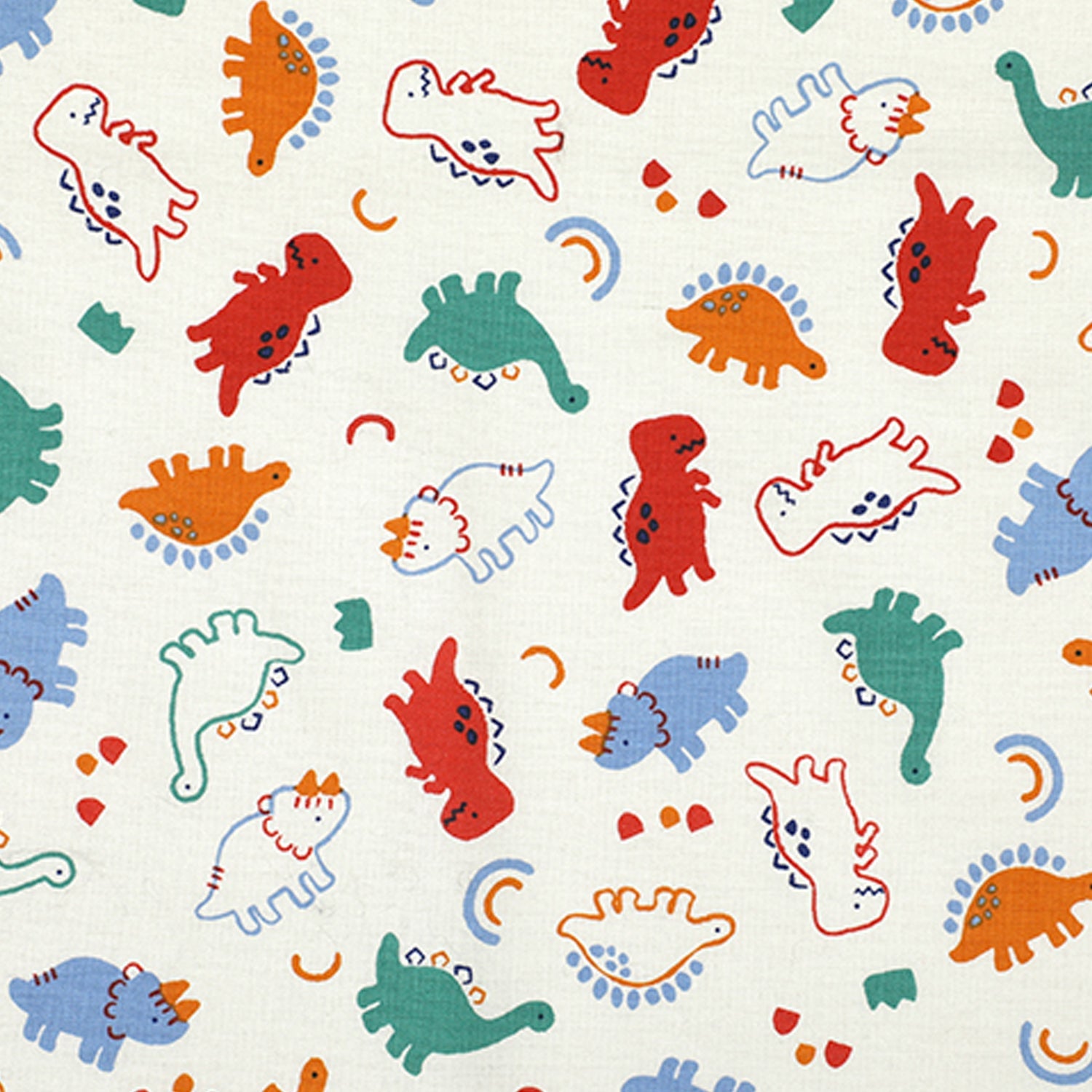 Dailylike cotton - Baby dino Fabric - FO:REST Fabric 布恩堂Liberty fabrictana lawnjapanese fabricykk zipper