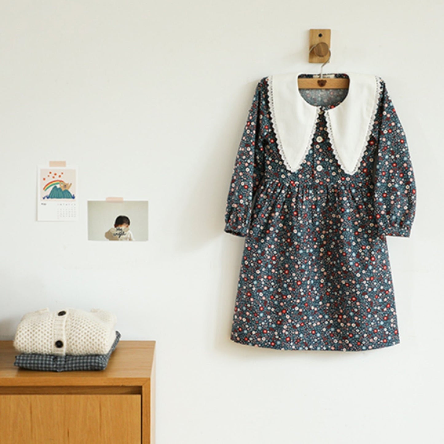 Dailylike cotton - Calm Flower Fabric - FO:REST Fabric 布恩堂Liberty fabrictana lawnjapanese fabricykk zipper