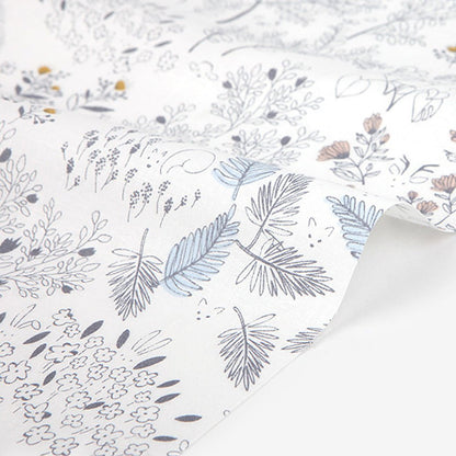 Dailylike - cotton - Find the animals Fabric - FO:REST Fabric 布恩堂Liberty fabrictana lawnjapanese fabricykk zipper
