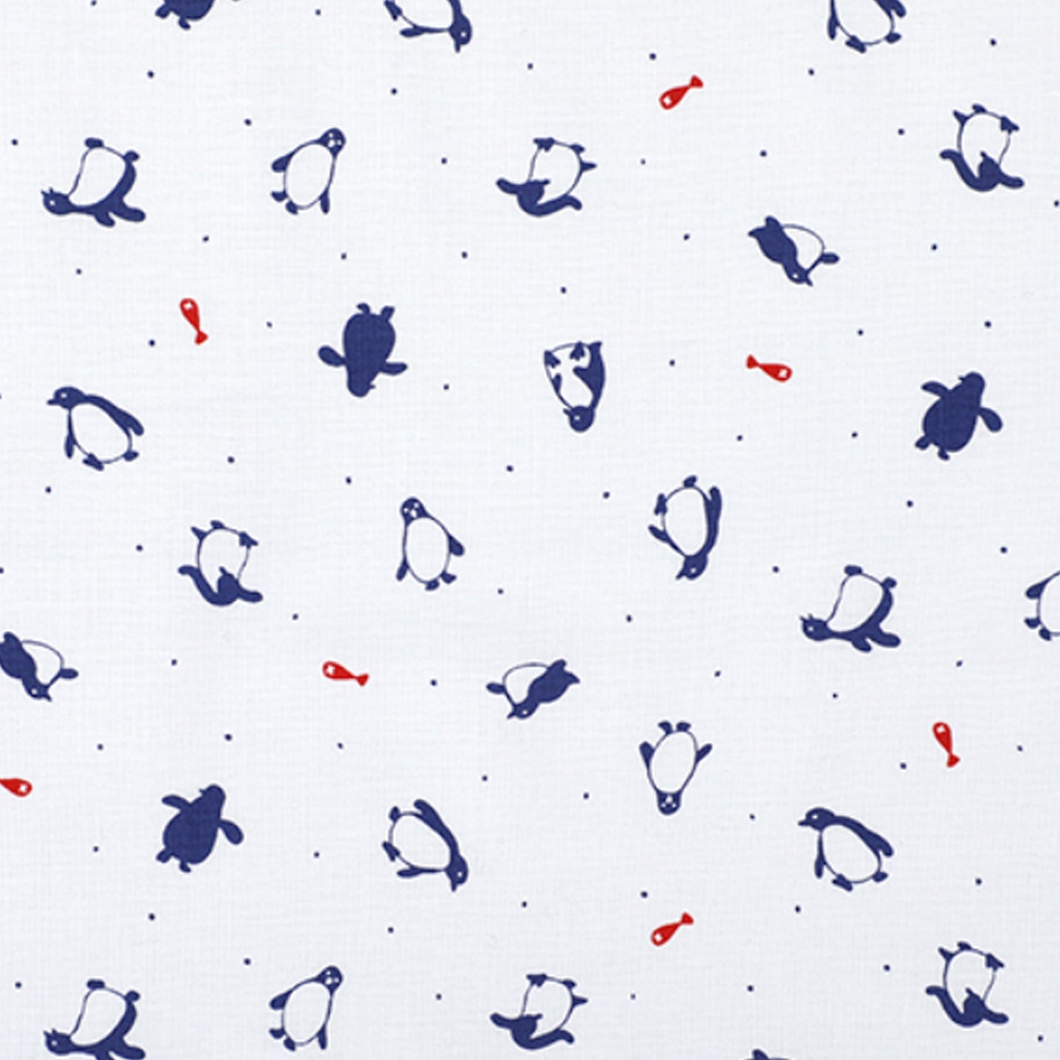 Dailylike cotton - Ice penguin Fabric - FO:REST Fabric 布恩堂Liberty fabrictana lawnjapanese fabricykk zipper
