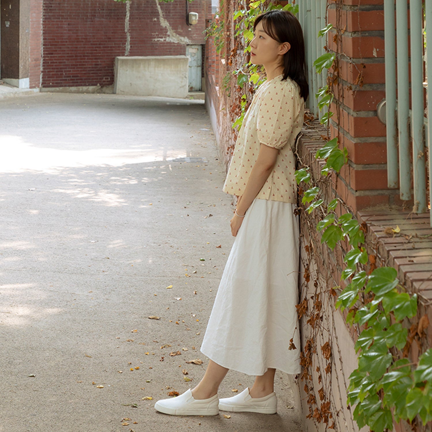 Dailylike cotton - Mini cherry Fabric - FO:REST Fabric 布恩堂Liberty fabrictana lawnjapanese fabricykk zipper
