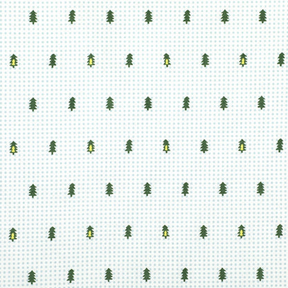 Dailylike cotton - Mini tree Fabric - FO:REST Fabric 布恩堂Liberty fabrictana lawnjapanese fabricykk zipper