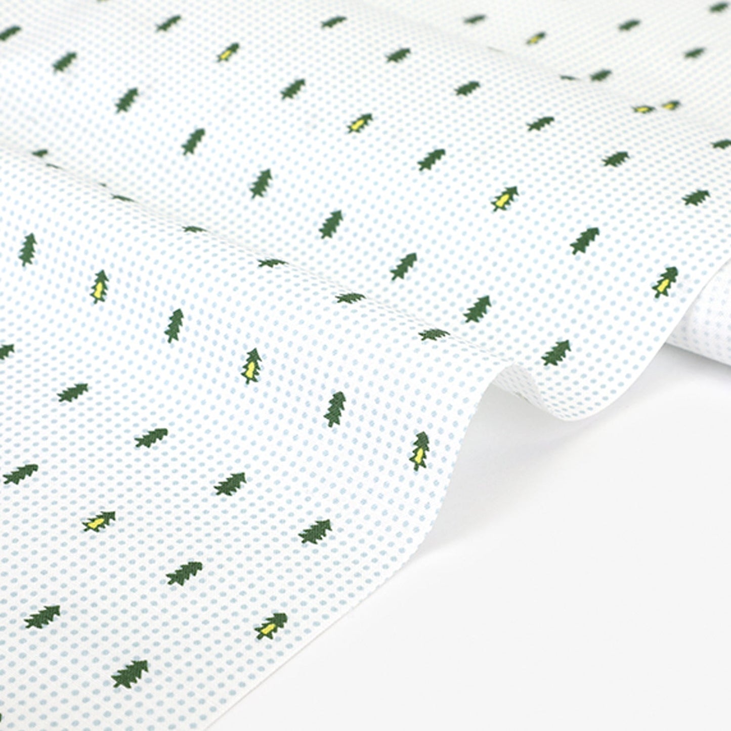 Dailylike cotton - Mini tree Fabric - FO:REST Fabric 布恩堂Liberty fabrictana lawnjapanese fabricykk zipper