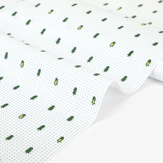 Dailylike cotton - Mini tree Fabric - FO:REST Fabric 布恩堂Liberty fabrictana lawnjapanese fabricykk zipper
