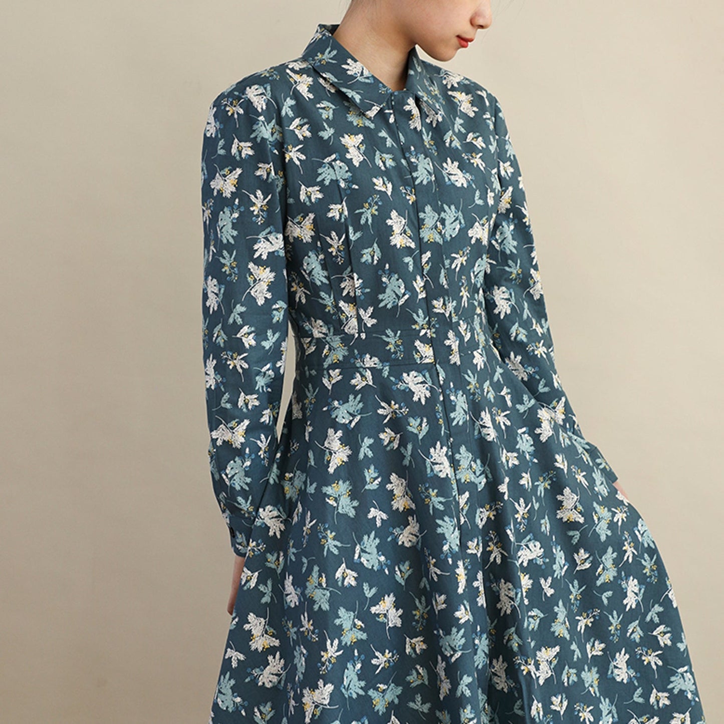 Dailylike cotton - Petrichor Fabric - FO:REST Fabric 布恩堂Liberty fabrictana lawnjapanese fabricykk zipper