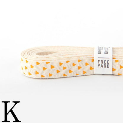 Dailylike - Cotton ribbon - FO:REST Fabric 布恩堂Liberty fabrictana lawnjapanese fabricykk zipper