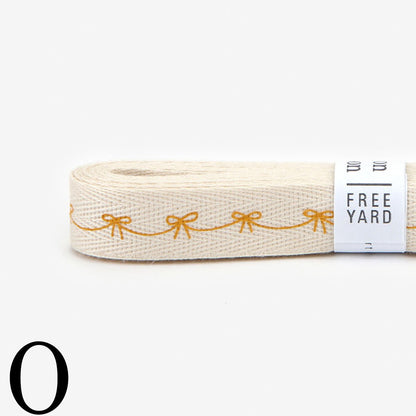 Dailylike - Cotton ribbon - FO:REST Fabric 布恩堂Liberty fabrictana lawnjapanese fabricykk zipper