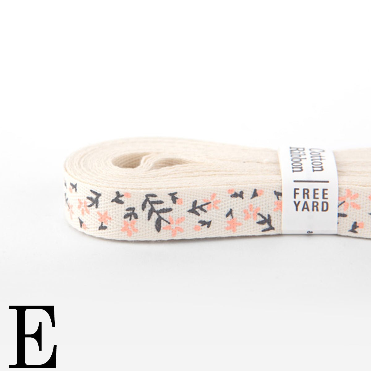 Dailylike - Cotton ribbon - FO:REST Fabric 布恩堂Liberty fabrictana lawnjapanese fabricykk zipper