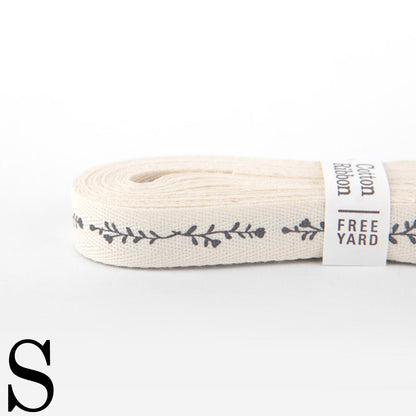 Dailylike - Cotton ribbon - FO:REST Fabric 布恩堂Liberty fabrictana lawnjapanese fabricykk zipper