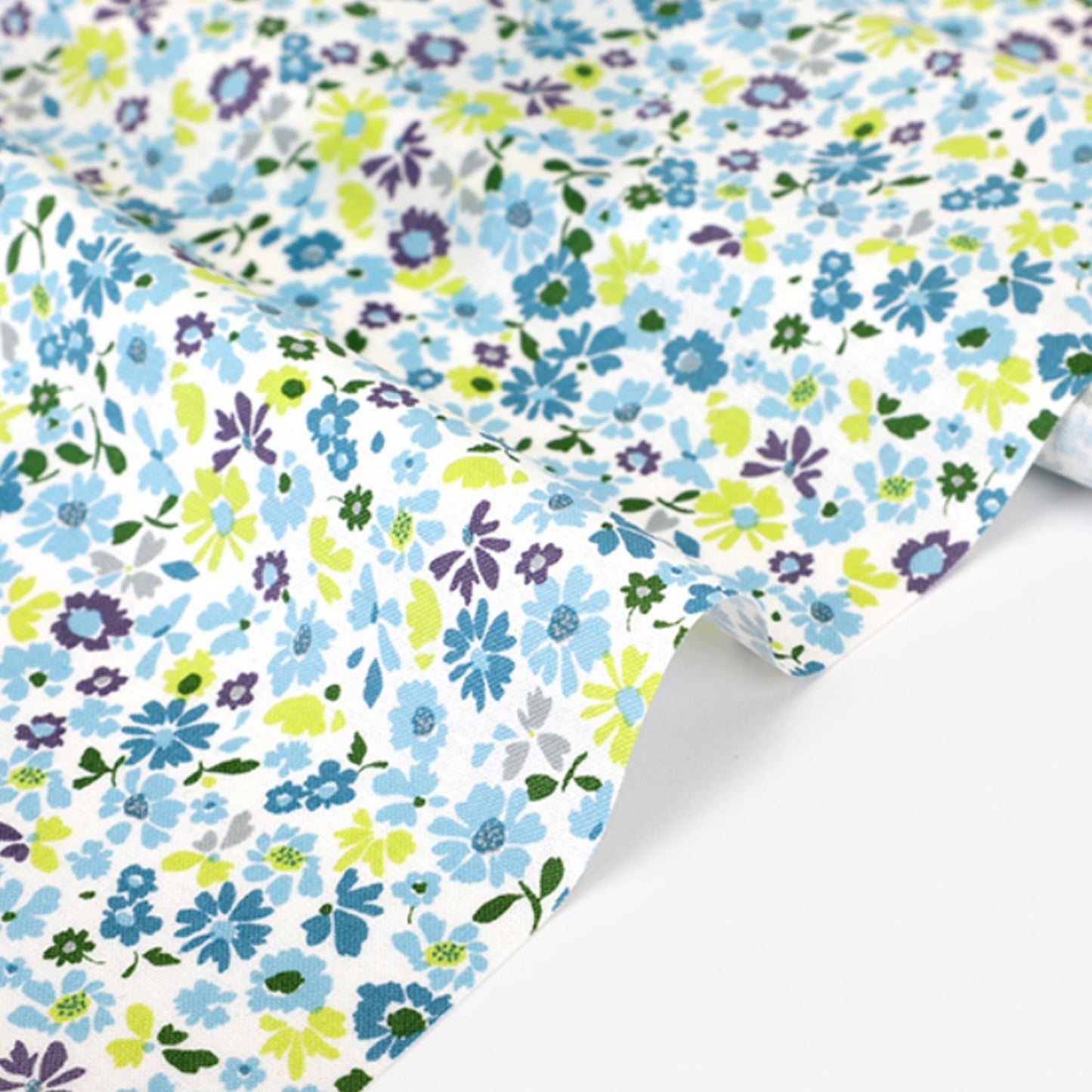 Dailylike cotton - Secret garden Flower Fabric - FO:REST Fabric 布恩堂Liberty fabrictana lawnjapanese fabricykk zipper