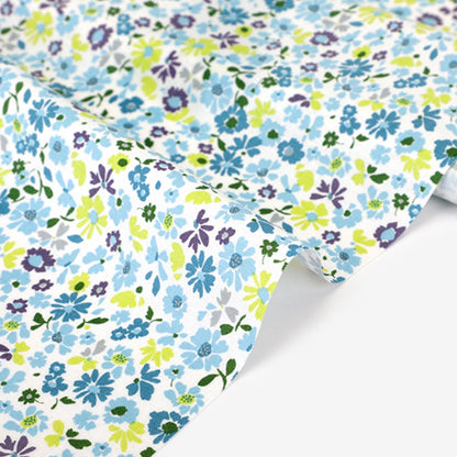 Dailylike cotton - Secret garden Flower Fabric - FO:REST Fabric 布恩堂Liberty fabrictana lawnjapanese fabricykk zipper