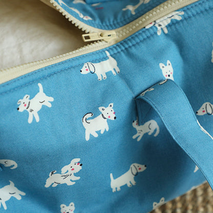 Dailylike cotton - Shy dog Fabric - FO:REST Fabric 布恩堂Liberty fabrictana lawnjapanese fabricykk zipper