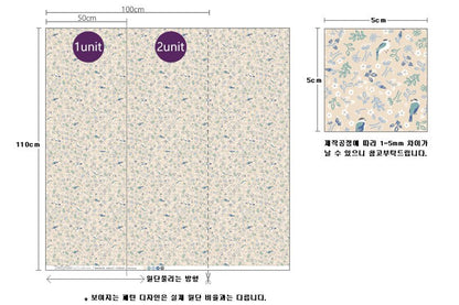Dailylike cotton - Titmouse Birds Fabric - FO:REST Fabric 布恩堂Liberty fabrictana lawnjapanese fabricykk zipper