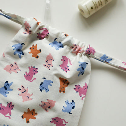 Dailylike cotton - Witty bitty Fabric - FO:REST Fabric 布恩堂Liberty fabrictana lawnjapanese fabricykk zipper