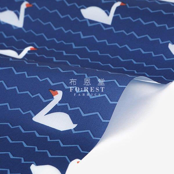 Dailylike fabric - Poly Waterproof - Duck 薄防水 - FO:REST Fabric 布恩堂Liberty fabrictana lawnjapanese fabricykk zipper