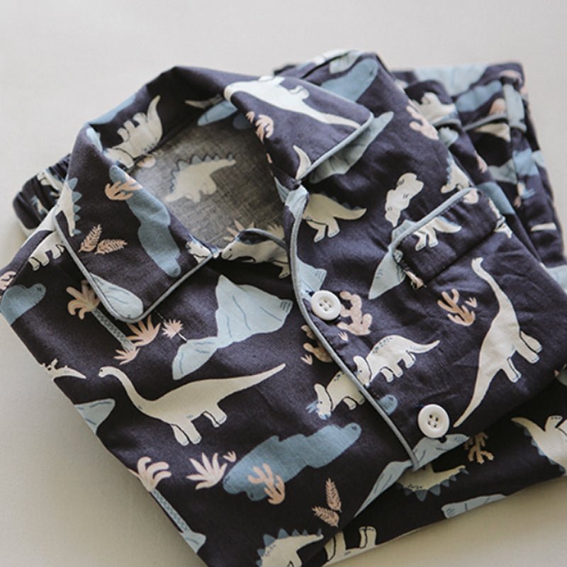 Dailylike - Organic cotton - dinosaur Fabric - FO:REST Fabric 布恩堂Liberty fabrictana lawnjapanese fabricykk zipper