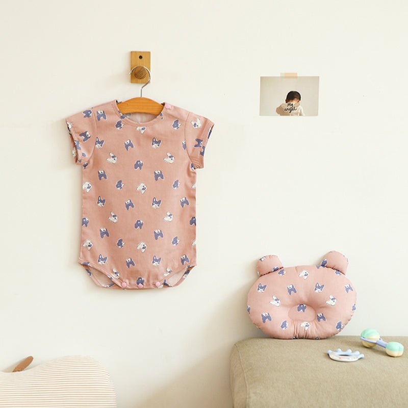 Dailylike - Organic cotton - French Bulldog fabric - FO:REST Fabric 布恩堂Liberty fabrictana lawnjapanese fabricykk zipper