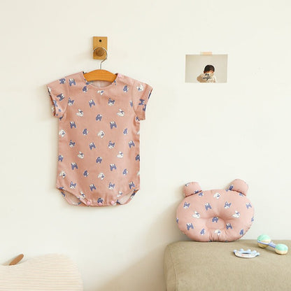 Dailylike - Organic cotton - French Bulldog fabric - FO:REST Fabric 布恩堂Liberty fabrictana lawnjapanese fabricykk zipper